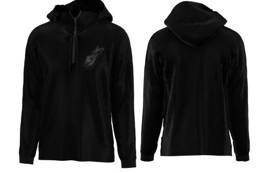 Blacked Out 1/4 Zip