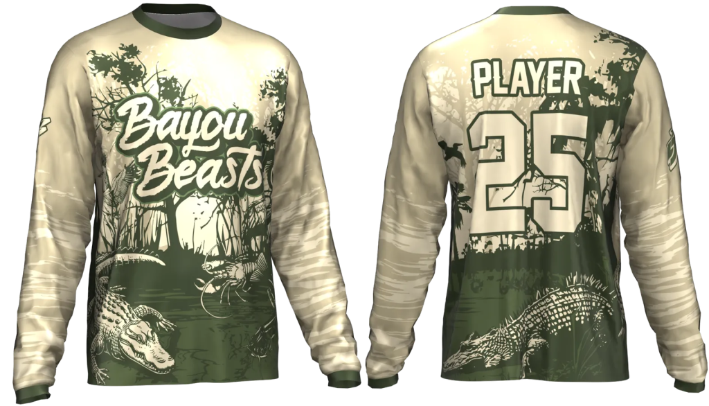 Bayou Beasts Home Jersey