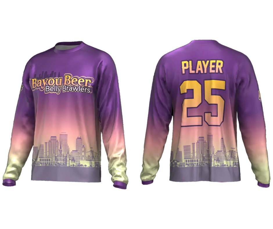 Bayou Beer Belly Brawlers Home Jersey
