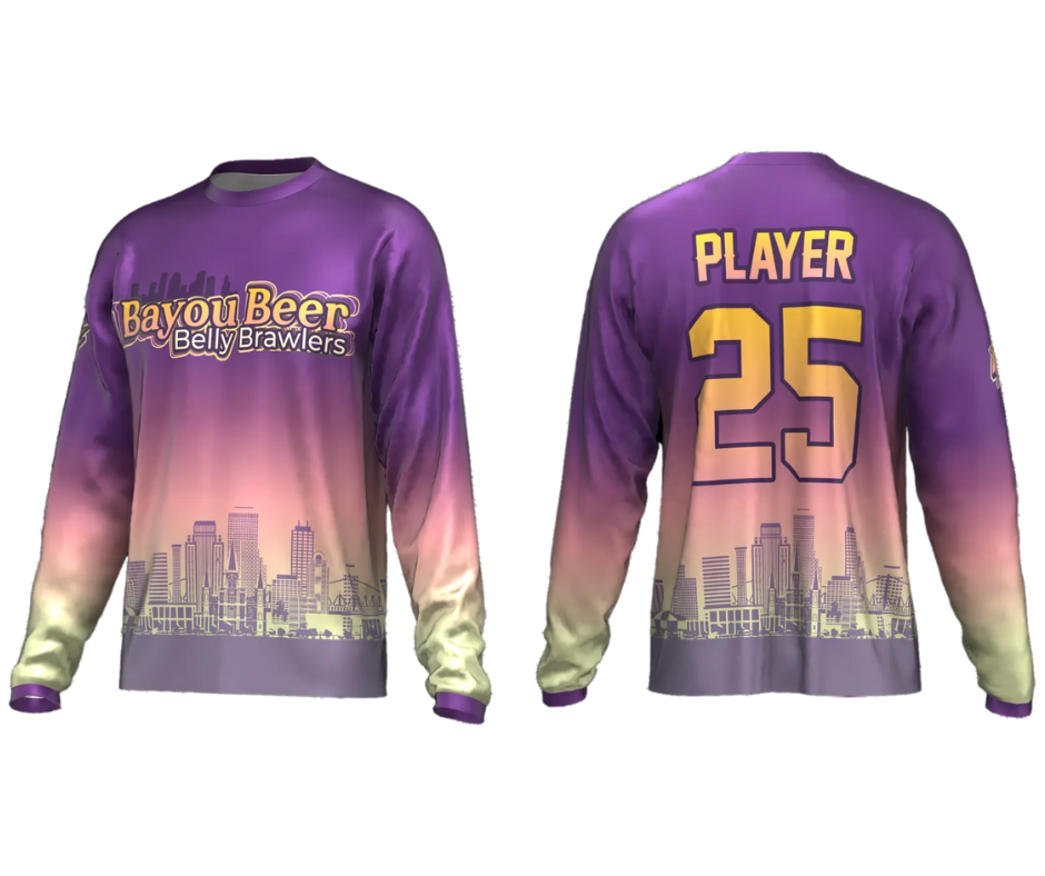 Bayou Beer Belly Brawlers Home Jersey
