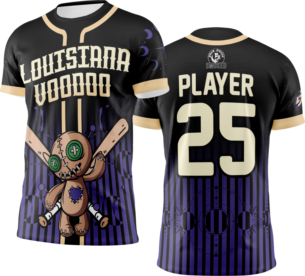 Louisiana Voodoo Home Jersey