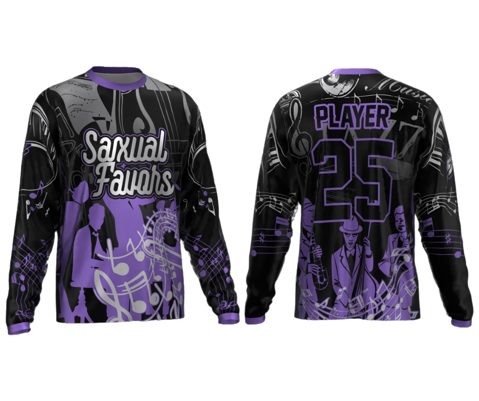 Saxual Favors Home Jersey