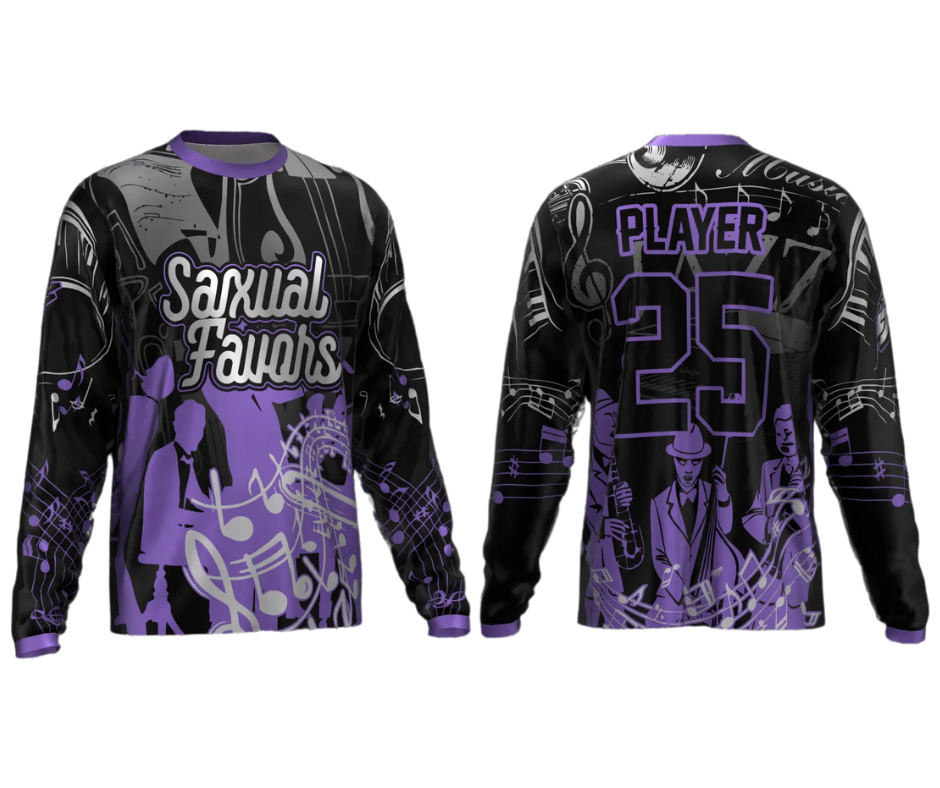 Saxual Favors Home Jersey